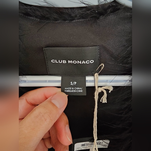 Club Monaco Violet Feather Vest - Size S - Picture 9 of 14